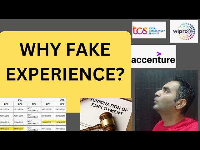 Should I show fake experience to get job| Does Fake Experience Helps