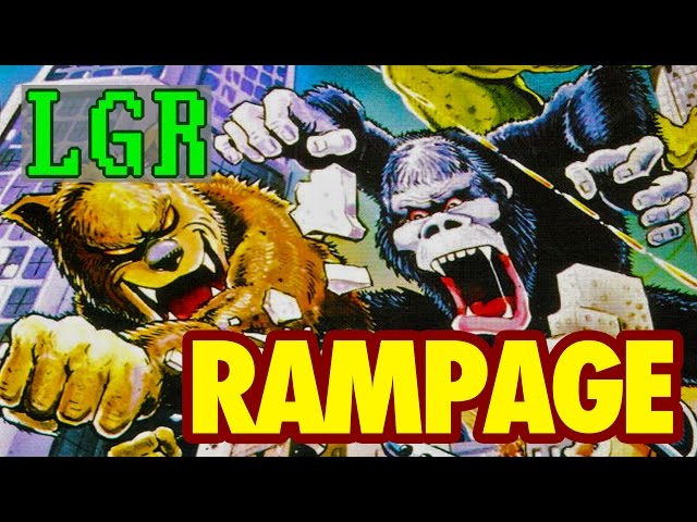 LGR - Rampage - DOS PC Game Review