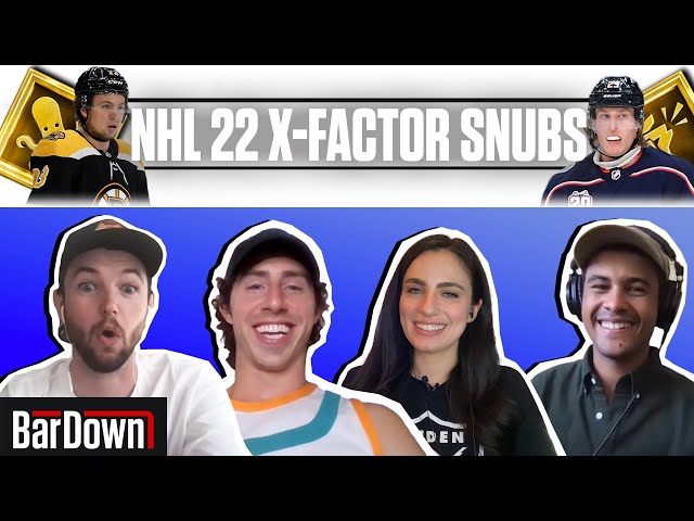 WHICH PLAYERS WERE SNUBBED FROM NHL22'S LIST OF ZONE ABILITY X FACTORS?