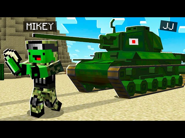 HOW MIKEY and JJ BECAME ARMY in Minecraft? - Minecraft (Maizen)