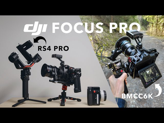 New DJI FOCUS PRO | REVIEW + RS4 PRO | Autofocus for my BMPCC6K and BMCC6K (Lidar Follow Focus)