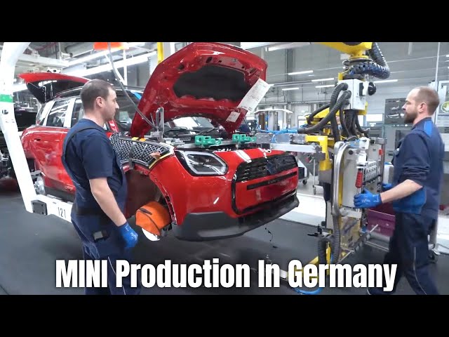 NEW 2024 MINI Countryman ELECTRIC Production In Germany