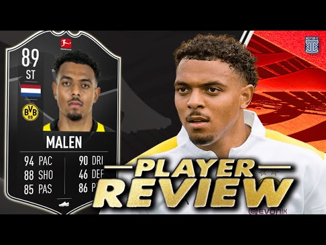 89 MALEN BUNDESLIGA PLAYER OF THE MONTH PLAYER REVIEW - POTM MALEN - FIFA 23 ULTIMATE TEAM