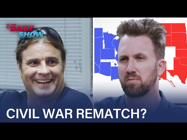 What Would a Second Civil War Look Like? - Jordan Klepper Fingers the Pulse | The Daily Show