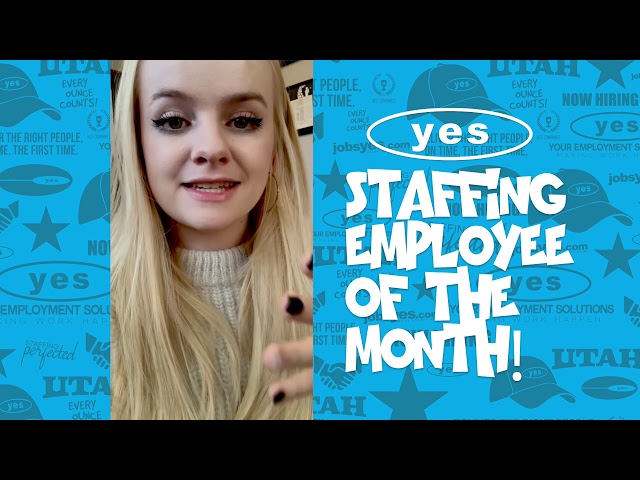 YES Staffing Employee of the Month - November 2020