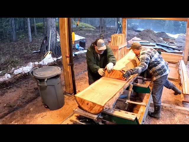 Most EXPENSIVE LOGS In Idaho - MILLING Western Red CEDAR On The SAWMILL For A Special Project