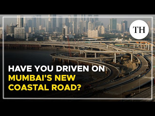 Bird’s-eye view of Mumbai’s new Coastal Road