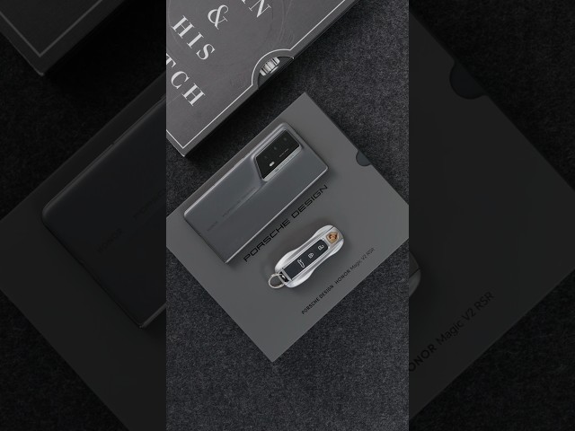 Porsche Design x Honor Folding Phone Unboxing!