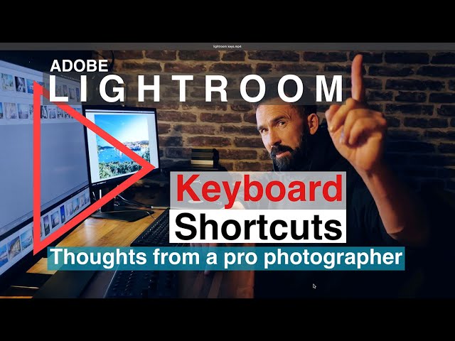 Adobe Lightroom Keyboard Shortcuts I use every day to quickly edit professional photography shoots