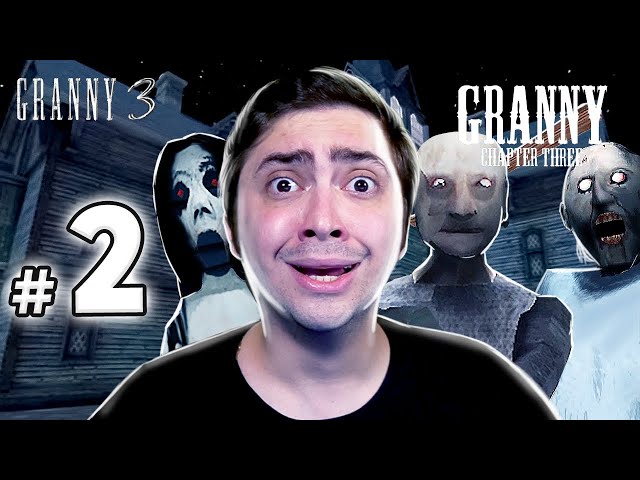 alanzoka jogando Granny 3, jogo de terror -  Parte #2
