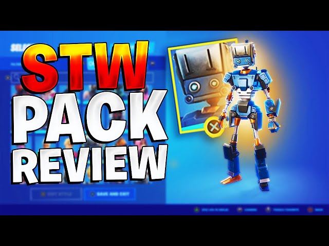 FORTNITE - LOCK-BOT PACK REVIEW & GAMEPLAY (Is The New Lok Bot Pack Worth $15.99?)