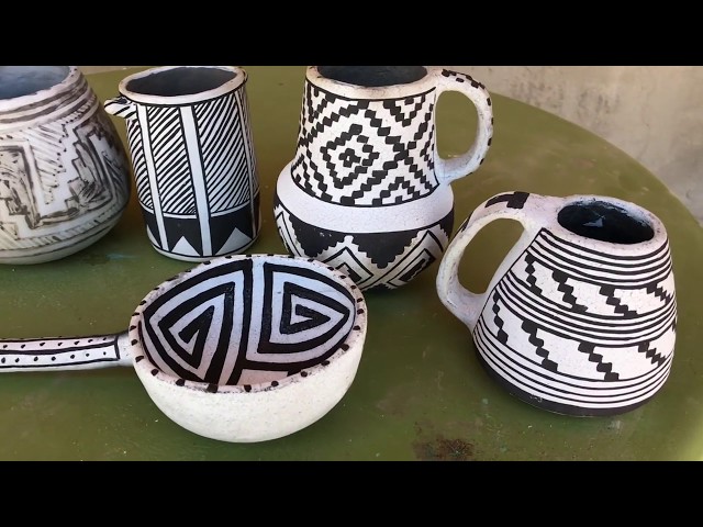 Urban Anasazi Pottery Firing 2