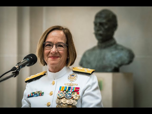 VCNO Franchetti Takes Charge of the Navy