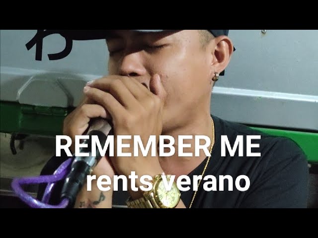 REMEMBER ME (rents verano) cover by (Dong hae)