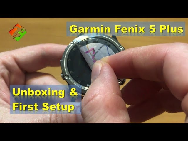 Garmin Fenix 5 Plus - Unboxing & First Setup