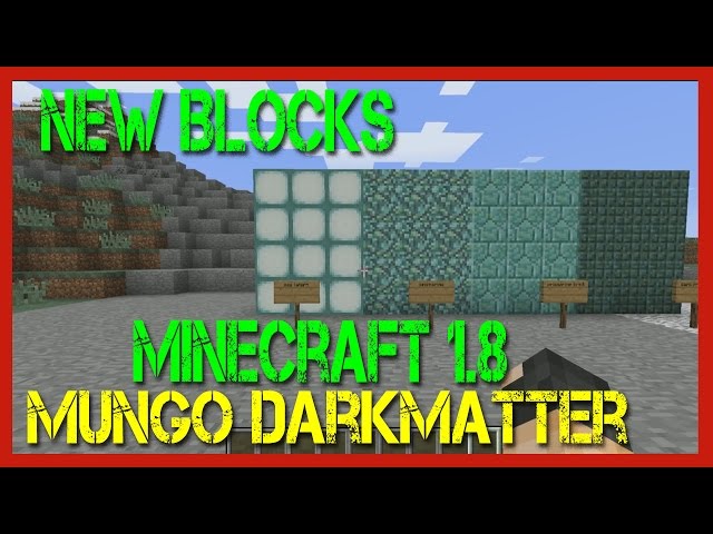Minecraft 1.8 - Overview of New Blocks in Minecraft