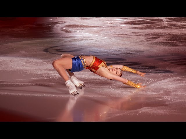 Alexandra Trusova - Wonder Woman - Europeans 2022 - EX / Александра Трусова - ЧЕ - 16.01.2022