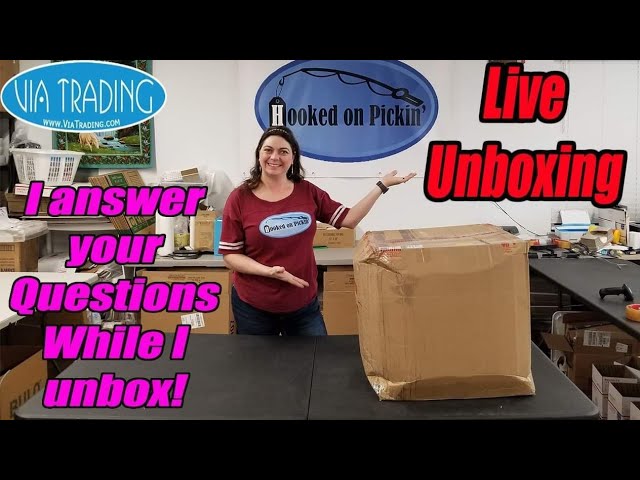 Live Unboxing Of A Via Trading Liquidation Lot - Online Reselling I answer all of your Questions!