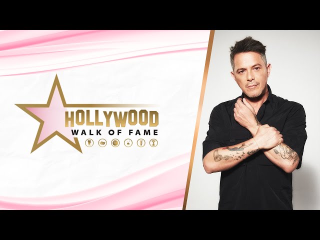 Alejandro Sanz - Hollywood Walk of Fame Ceremony - Live Stream