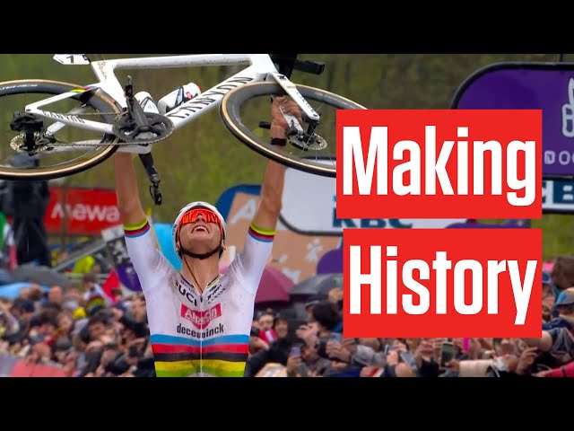 Highlights: Mathieu Van Der Poel Makes History At 2024 Men's Tour Of Flanders