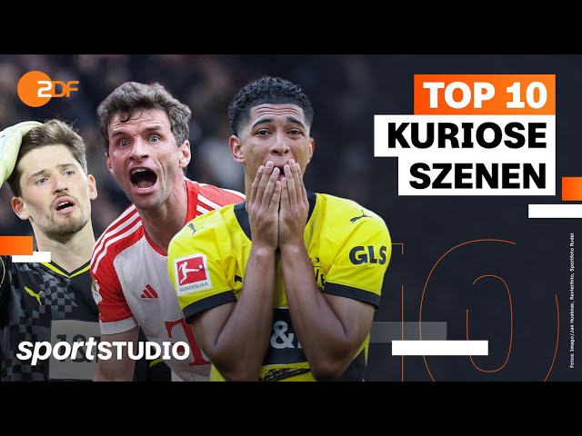 Top 10 der kuriosesten Momente der Bundesliga-Saison 2022/23 | sportstudio
