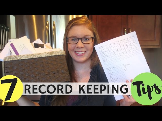7 Record Keeping Tips for Small Business Owners