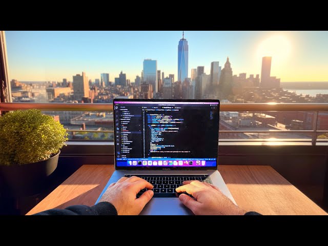 A day in the life of a Software Engineer in NYC - First Person View