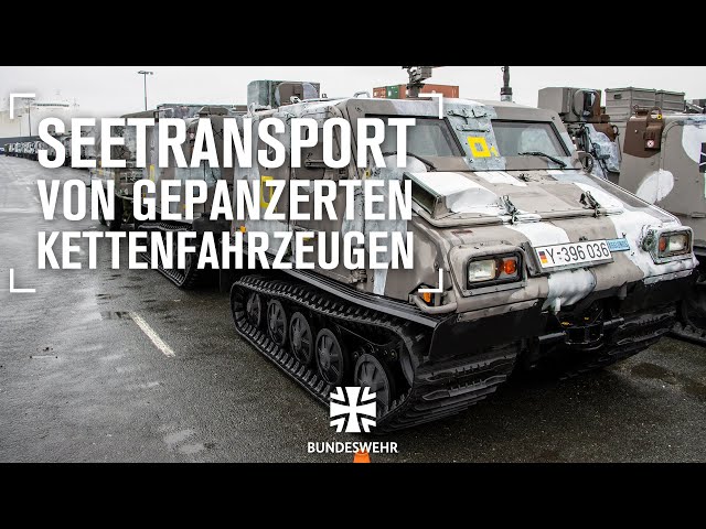 Von Bayern an den Polarkreis: Seetransport der Gebirgsjäger I Bundeswehr