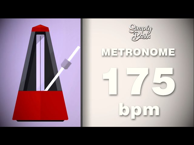 175 bpm - Metronome (Simply Bass)