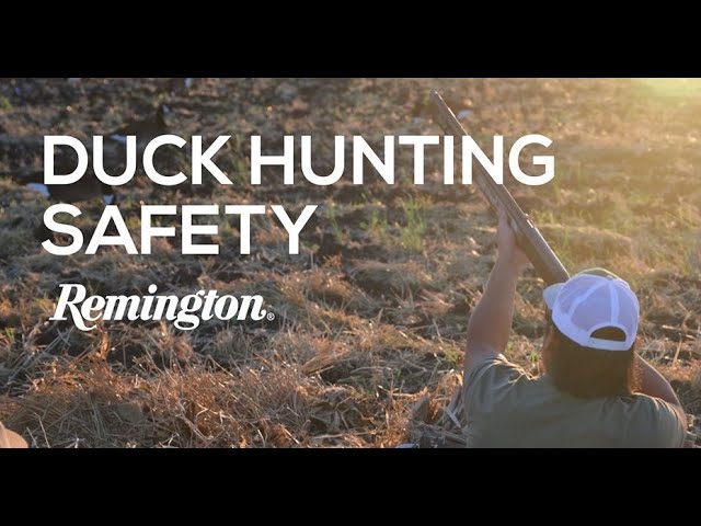 Duck Hunting Safety