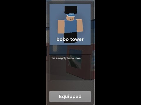 Roblox Evade bobo tower Cosmetic