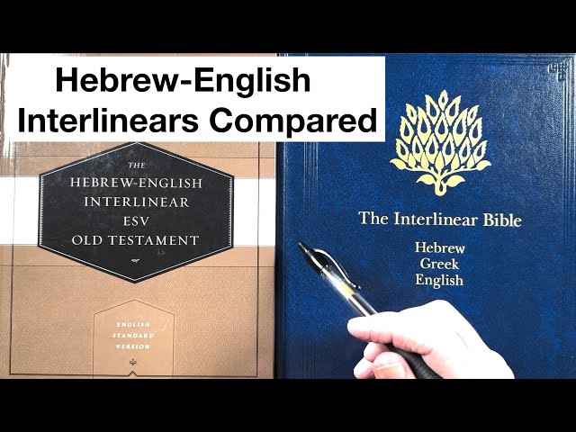2 Hebrew-English Interlinear Old Testaments