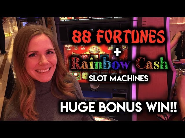 88 Fortunes HUGE Win! $8.80 Max Bet! Re-trigger!!!