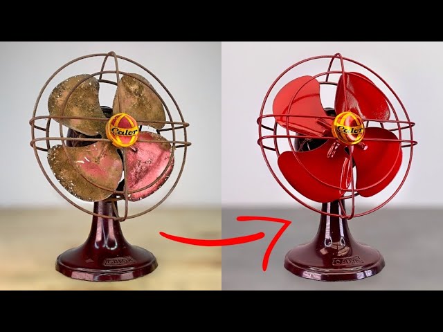I Restored This Fan and i put it to the Test