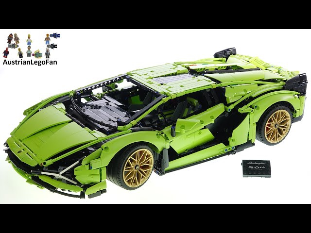 LEGO Technic 42115 Lamborghini Sián FKP 37 - Lego Speed Build Review