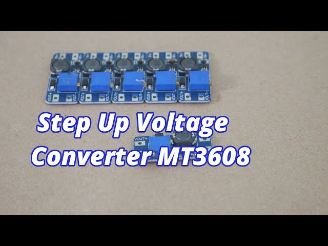 Voltage Boost Converter Module MT3608