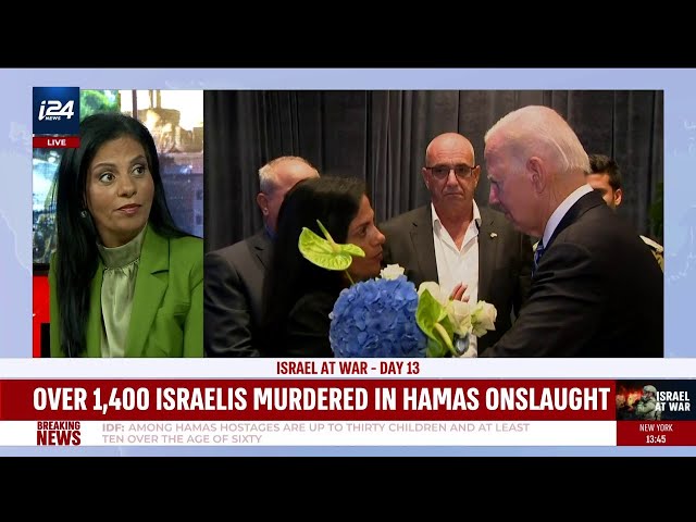 Israeli who met Biden speaks on losing family in war with Hamas
