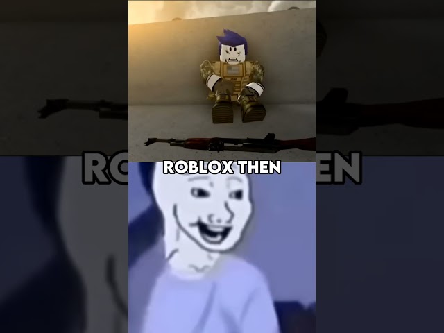 I am just a freak / roblox then vs roblox now #shorts #roblox