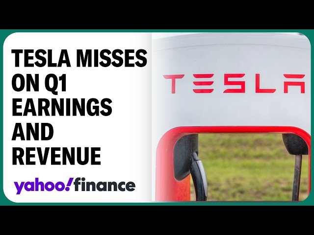 Tesla misses on Q1 earnings and revenue, analyst says EV maker 'needs to start growing again'