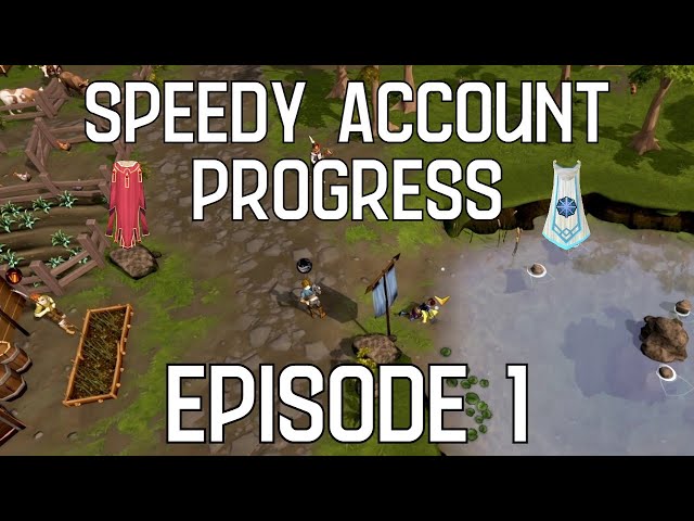 RS3 Speedy Account Progression | Ep.1 A New Account