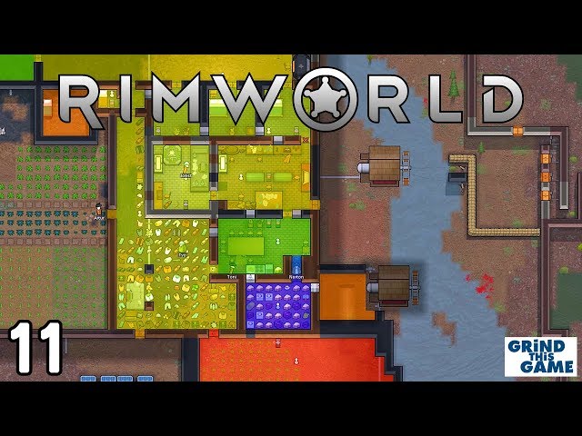 Rimworld 1.0 - Building Up Base Defense and Killbox #11 - Boreal Forest Base [4k]