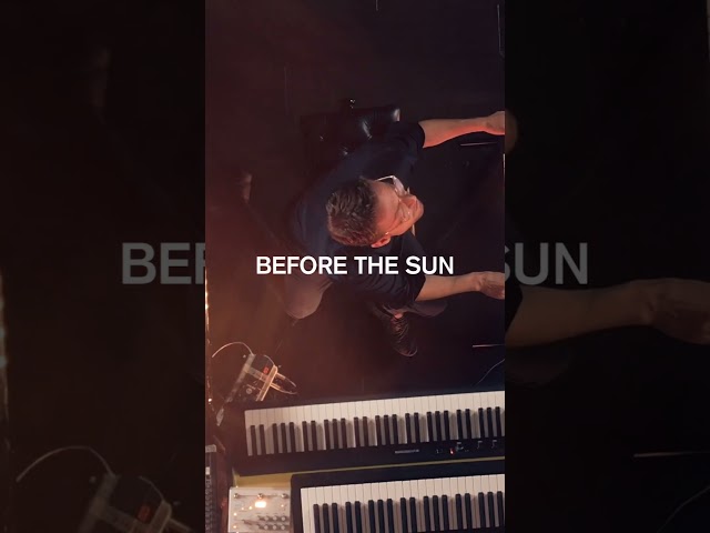‘Before The Sun’ the next single from the upcoming album arrives this Friday 5th! #newrelease