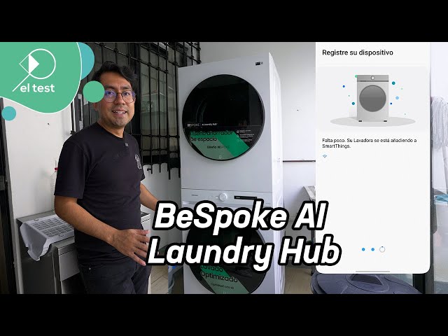 Samsung BeSpoke AI Laundry Hub | El Test