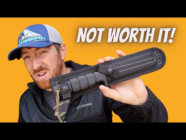 Not Worth It! Ontario SP-2 Survival Knife