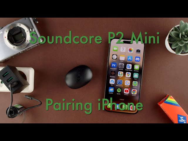 How to Pair the Soundcore P2 Mini Wireless Earbuds to an iPhone || Soundcore P2 Mini