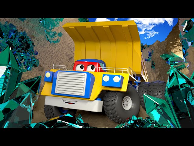 Carl de Super Vrachtwagen Nederlands ⍟ De kiepvrachtwagen  🚚 Autostad - Cartoons voor kinderen