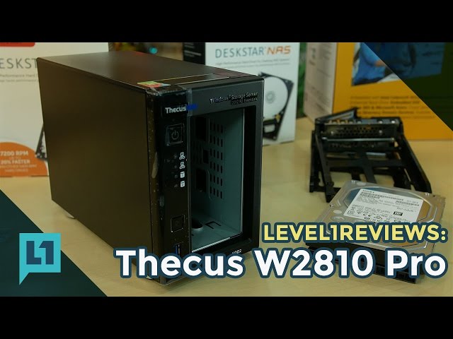 Level1Reviews: Thecus W2810 Pro