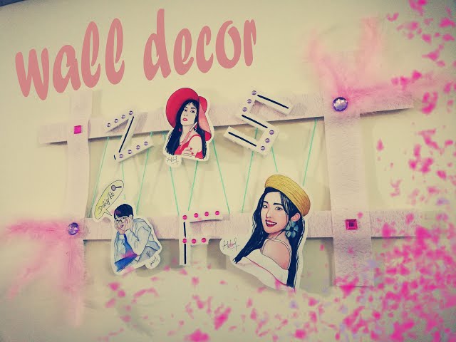 lets make room decor WALL decor #art #craft #DIY