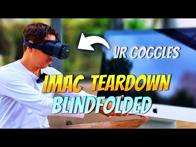Ever Tried Fixing an iMac blindfolded? [RebelTech Challenge]