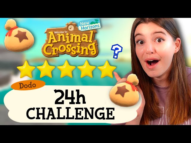 Schaffe ich eine 5 STERNE Insel in 24 STUNDEN? ⭐️ + 1 Millionen Sternis 💰 ??? | Animal Crossing